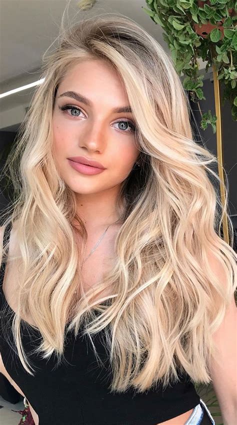 cute colors for blonde hair